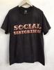 Винтажная футболка панк-группы Social Distortion 90-х, двусторонняя, S5XL PA6286
