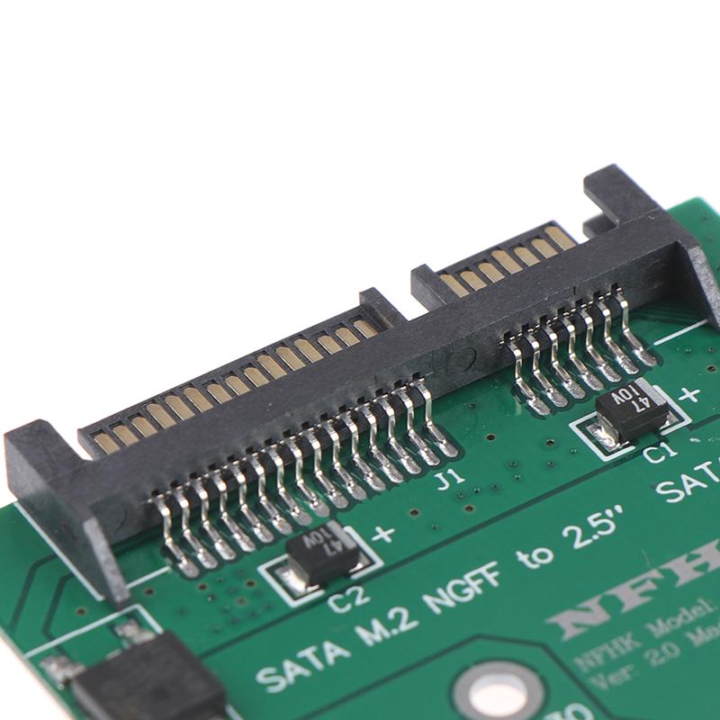 M.2 Ngff Ssd Твердотельный Жесткий Диск К Половинной Высоте 2,5 Дюймовый Sata3 Карта Адаптера