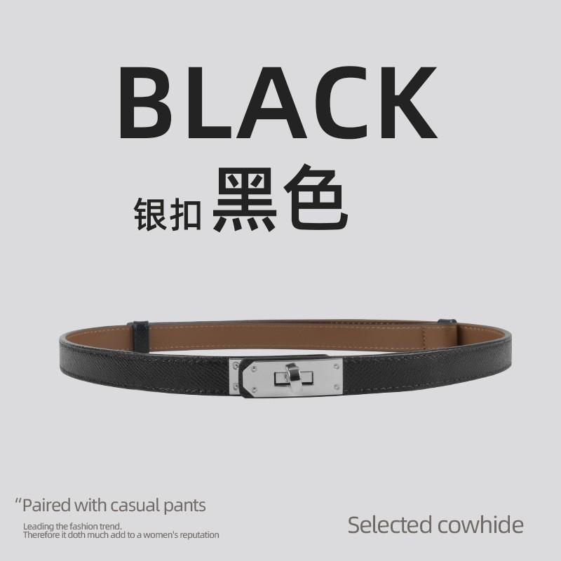 Womens Thin Leather Belt Fashion Waistband Dresses