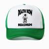 Funny Golf Hat Death Row Records White Baseball Cap New Summer Fashion Unisex Adjustable Mesh Breathable Snapback hat