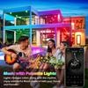5-15M RGB-IC LED Strip Light USB DC 5V Waterproof Bluetooth Music SYNC Timeable Flexible Lamp Tape For Indoor Outdoor Home Decor