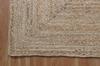 Jute Rug 100% Natural Jute Cotton Rug Handmade Reversible Area Carpet Modern Rug