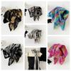Y2K Liquid Silver Hair Scarf Soft Wrap Punk Bandana Turban Accessories Laser Color Hair Band  Girls