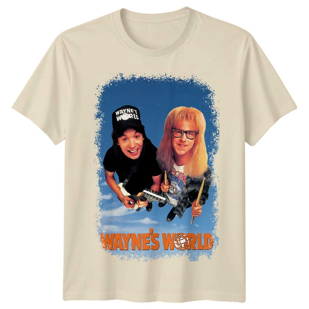 Waynes World 1992 Movie Poster Inspired TShirt Retro 90s Tee Unisex