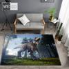 Room Rug Dinosaur 3D Carpet For Living Room Large Bedroom Carpet Animal Print Bedside Mats Non-slip Play Mat