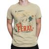 Unhinged And Feral Raccoon Wild Animal Humor Funny Graphic 100 Cotton Tshirt Unhinged And Feral Tees Tops For Unisex