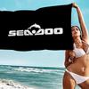 S-Sea D-Doo Seadoo Микрофибра Пляжное полотенце Впитывающее Быстросохнущее Мягкое Йога Плавание Курорт Альпинизм Полотенце