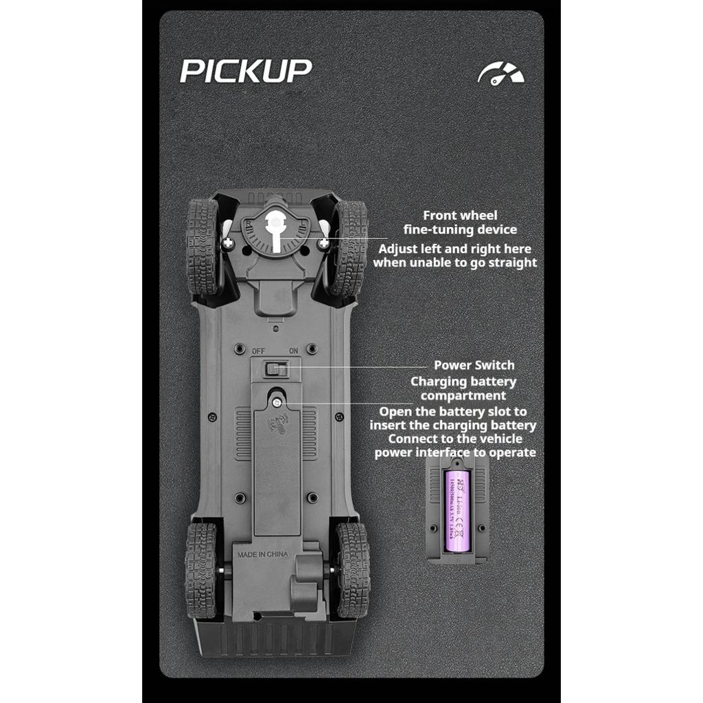 1/24 Tesla Cybertruck Радиоуправляемая Машина Внедорожник Пикап Модель Машины из Сплава Литье под Давлением Машина на Радиоуправлении Подарки Соревновательная Машина Игрушка для Мальчиков Дети
