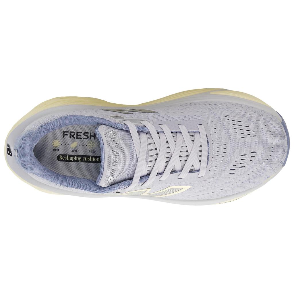 New Balance Fresh Foam X More V5 Fashion Versatile Durable Low-Top Short Distance Running Shoes Women Running Shoes Gray Purple WMORCE5