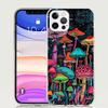 Красочный чехол для телефона с грибами для Apple iPhone 17 Air 16 15 Plus 14 + 13 Mini 12 11 Pro Max 7 8 SE 16Max Мягкий чехол Coque 1
