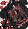Naruto Itachi Uchiha T-shirt Pain Akatsuki Horror Anime Gift T-shirt All Size