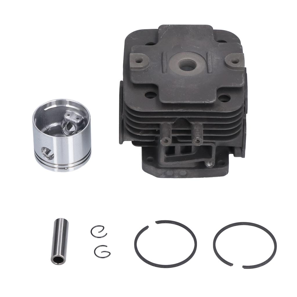 44mm Cylinder Piston Kit Wear Resistant Garden Brush Cutter Cylinder Piston Assembly for TJ53E TJ53