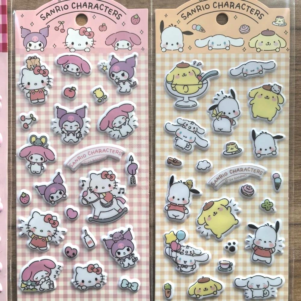 Genuine Cartoon Sanrio Baby Series Foam Stickers, Kids' Gift & Stationery Decoration