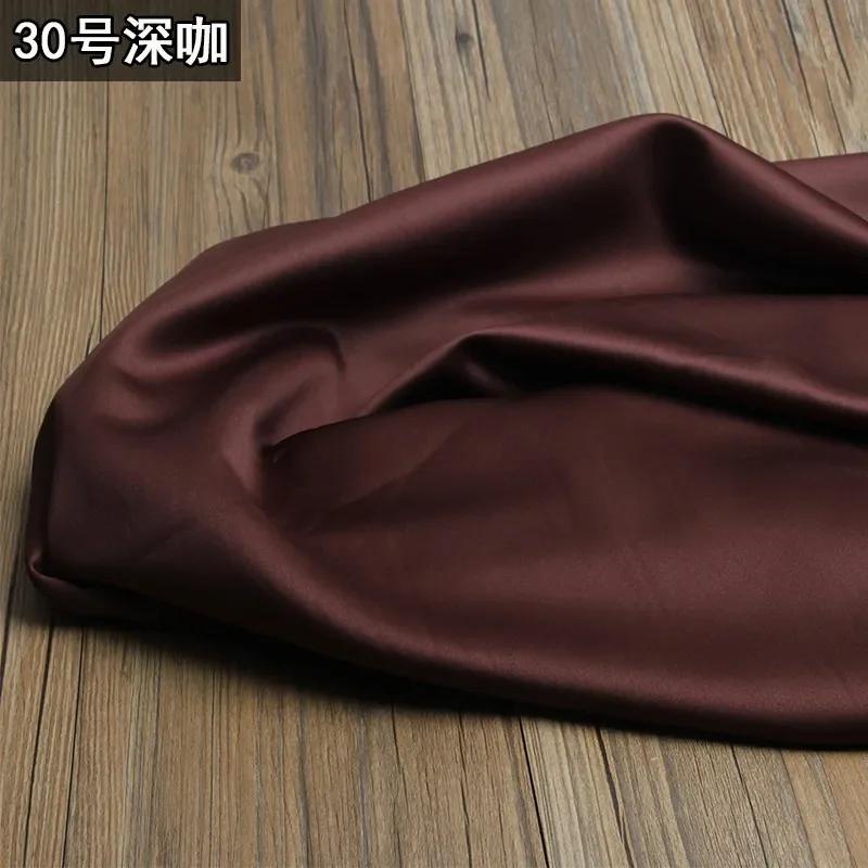 100x150 см атласная ткань по метрам для рубашек, платьев, пижам, шитья, гладкая однотонная ткань высокой плотности, сине-белая, мягкая ткань