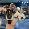 QOK3   Key Fob Cover For Mercedes Benz A B C E S Class W204 W205 W212 W213 W176 GLC MAYBACH Keyless Soft Case
