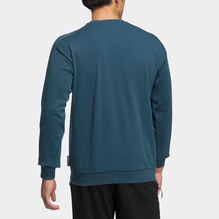Adidas Wuji Series Sweatshirts Men's Midnight Gray Crew Neck Moderate Regular IA8184