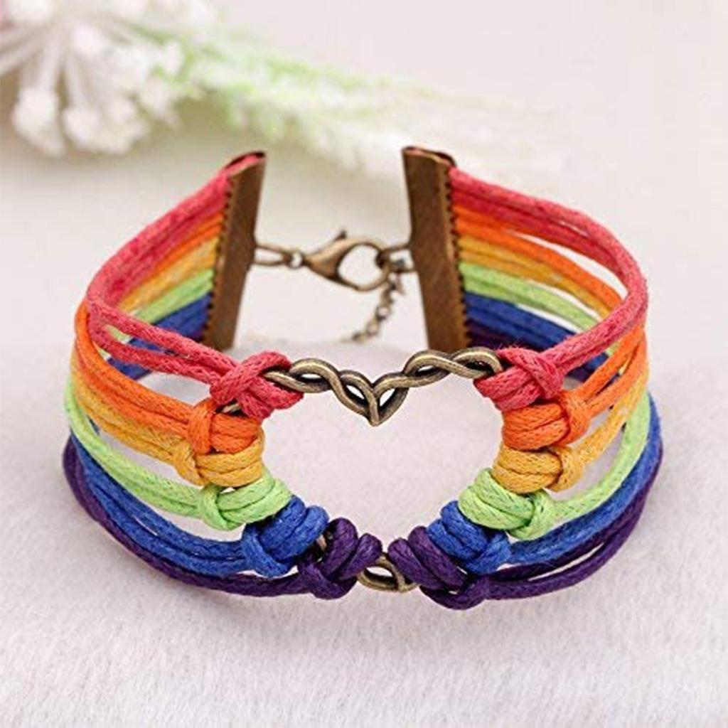 Love Men And Women Bracelet Handwoven Initial Heart Bracelet Jewelry Comrade Bracelet Couple Bzracelet