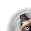 Очаровательная наклейка на крышку унитаза с котенком - Забавный декор для ванной комнаты