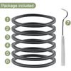 6-pack Sealing Gaskets Replacement Parts Fits for NutriBullet Blenders 600w/900w Extractor Blade