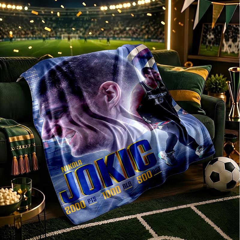 Jo-kic's Denver Dominance Blanket Lightweight Ideal Bedding Blanket Perfect for Travel, Camping, Living Rooms, Offices, Sofas, Fan Christmas gift