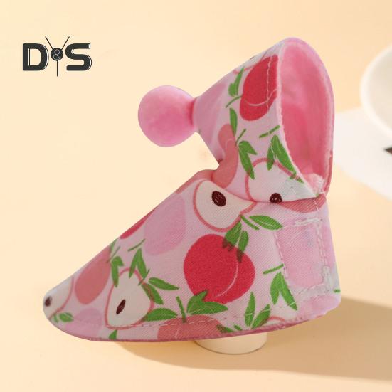 Одежда для попугаев с застежкой-липучкой Зимние шали для птиц Согреют вашего питомца Мультяшный принт Защита для домашних животных на открытом воздухе Пончо для прогулок