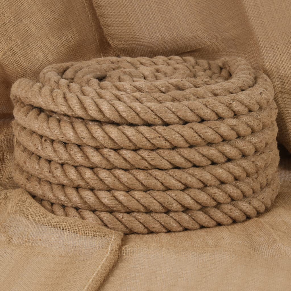 Vidaxl Sznur Jutowy, 5 M Długości, 50 Mm Grubości