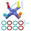 Yard Toss Game for Family - Ring Toss Games, Indoor and Outdoor Sports Toys, Beach Toys, Swimming Pool Toys, Birthday Gift.