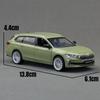 Масштаб 1/35 Skoda Superb Combi Седан Модель игрушечной машины MSZ Литой металлический миниатюрный Оттягивающийся Звук и свет Коллекция Подарок для детей Мальчик