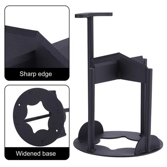 Металлический дровокол, прочный, из высокоуглеродистой стали, ручной дровокол, клин для растопки, для кемпинга, приготовления пищи, портативный инструмент для колки дров