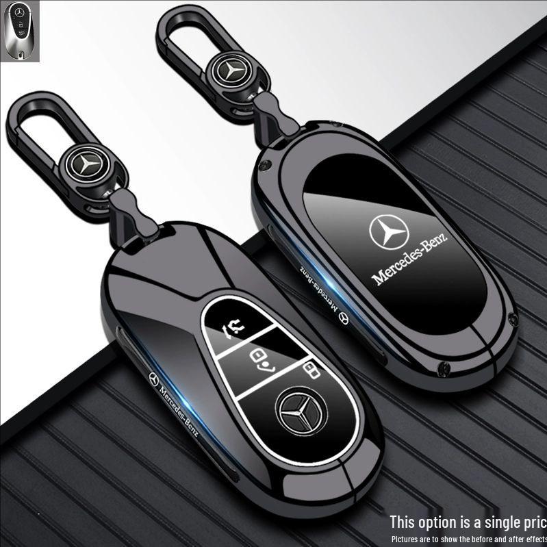 Чехол для ключа Mercedes-Benz для C200L, A180, E300L, GLC260, GLA, GLB, S-класса, B-класса, GLE