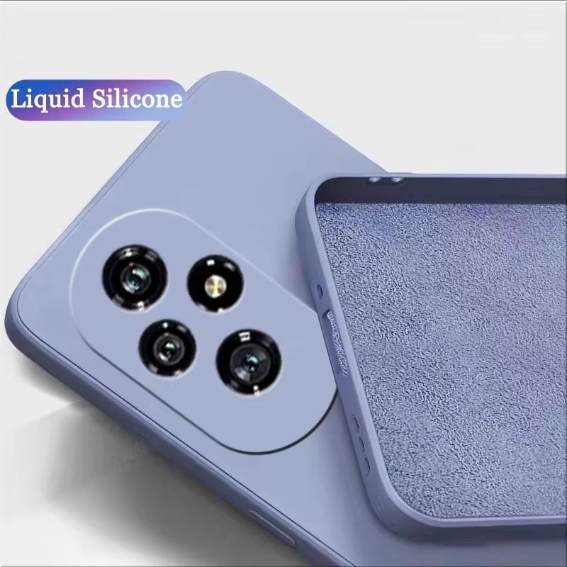 Для Honor 200 Чехол Huawei Honor200 Honor 200 Capas Новый Ударопрочный Бампер TPU Роскошный Жидкий Силикон Мягкие Fundas Honor 200