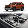 ABS carbonfiber For Honda passport 2025 2026 door handle bowl Window Lift Switch gear water cup Panel AC vent trument cover
