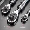 Drive Rotating Socket Wrench 72 Teeth Universal Wrench Retractable Ratchet Wrench  Hand Tool