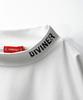 DIVINER GOLF Men's Mock Neck Long Sleeve T-Shirt with Logo, Size L, Black.