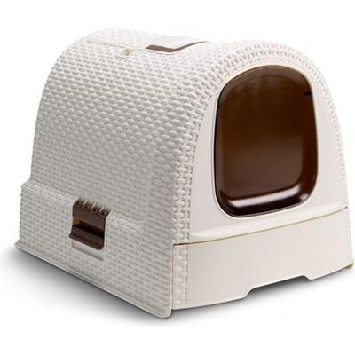 Лоток для кошачьего туалета 51x38,5x39,5 см Белый