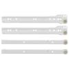 Drawer Slide 2 pcs White 250 mm Steel