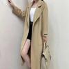 Warm and Fashionable with Women's Wool Coat with Belt for Autumn