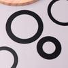 Черный светодиодный точечный светильник Даунлайт Уплотнительные кольца Кольцо абажура Адаптер Скрытые прокладки Шайбы Стойка для светильника Удлинительные прокладки