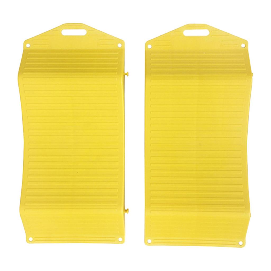 2pcs Tire Saver Ramps Tire Cradles Flat Spot Flat Tire Protection Car Accessories Anti Slip Tire Cradles Vehicle Travel Ramps