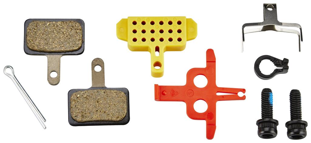 SHIMANO Полимерные колодки дискового тормоза B01S гидравлические черные EBRM365MPRL BR-M365