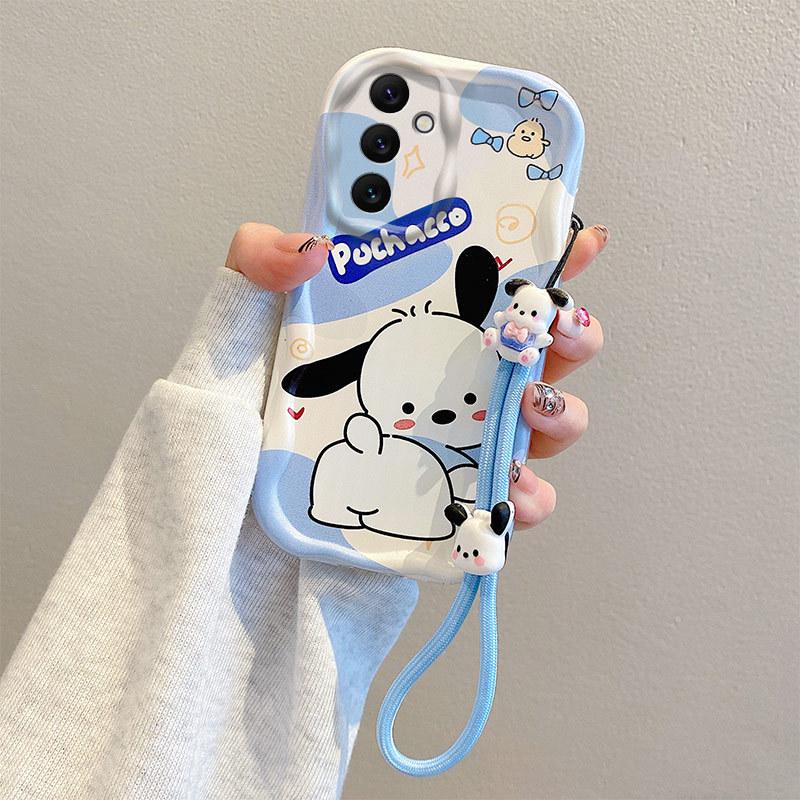 Японский и корейский милый мультяшный DIY чехол для мобильного телефона Oppo A94: A8 Противоударный F17 Мягкий чехол с принтом цепи, Иностранный Всеобъемлющий.