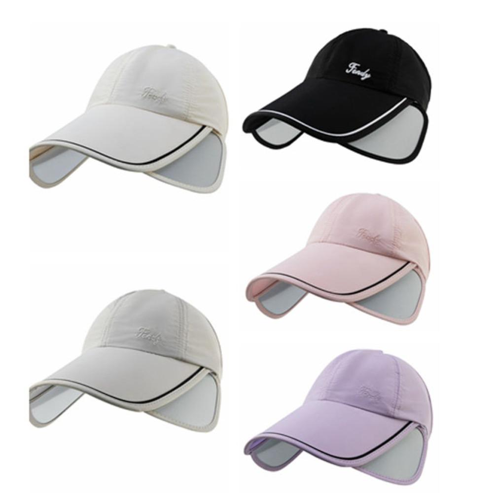 UV Protection Sunscreen Baseball Hat Quick Dry Sunscreen Hat Shade Cap Retractable Sun Hat  Sport