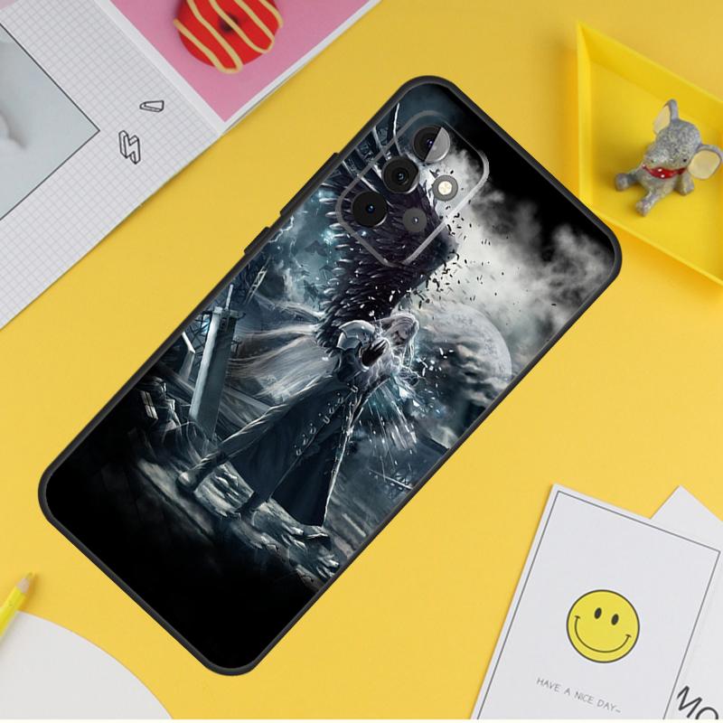 Final Fantasy Sephiroth Phone Case For Samsung Galaxy A53 A33 A13 A12 A32 A52 A14 A34 A54 A15 A25 A35 A55 A71 A51