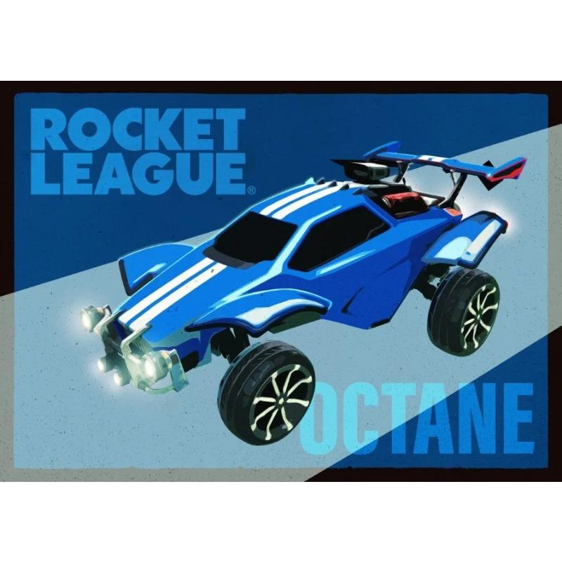 Игровые Постеры и Принты для Rocket League Неоновые Автомобильные Гонки Печать на Холсте Современное Настенное Искусство Картина для Гостиной Домашний Декор Подарки