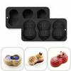3-Cell Peanut Mousse Cake Mold Peanut Shaped Baking Mold New Chocolate Mold  Baking Tools