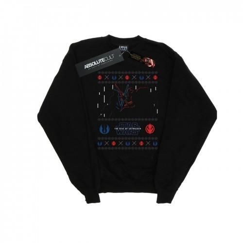 Star Wars Mens The Rise Of Skywalker Christmas Combat Sweatshirt