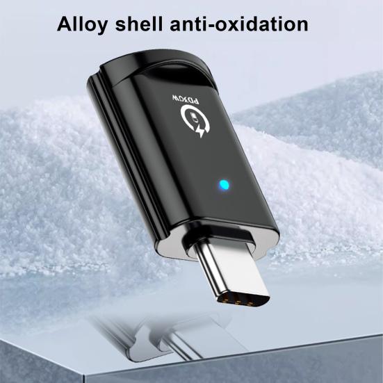 Тип C к адаптеру USB 3 PD с быстрой зарядкой и высокоскоростным разъемом для передачи данных.