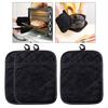 3 Pieces Oven Mitts Insulation Pads AntiSlip Multipurpose Kitchen Gloves for Restaurant
