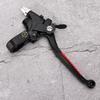 Motorcycle Bike Long Handle Clutch Brake Lever Grip for 50CC 60CC 80CC