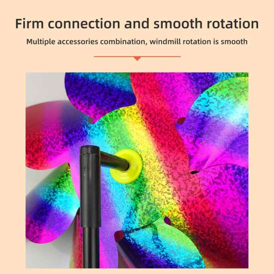 Светоотражающие вертушки с колышками, отпугивающие птиц, ветряные вертушки, отпугивающие птиц и животных, разноцветные блестящие вертушки для сада, двора, газона, крыльца